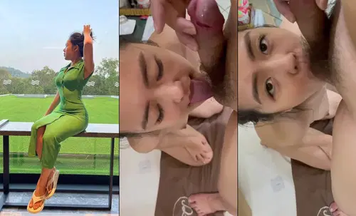 Em gái xinh xắn làm tình cực nhiệt thấy anh quay phim em còn tạo dáng đáng yêu